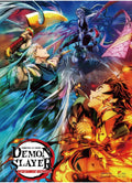 Demon Slayer TV2 - Entertainment District Arc Tengen Uzui & Tanjiro Kamado Wallscroll