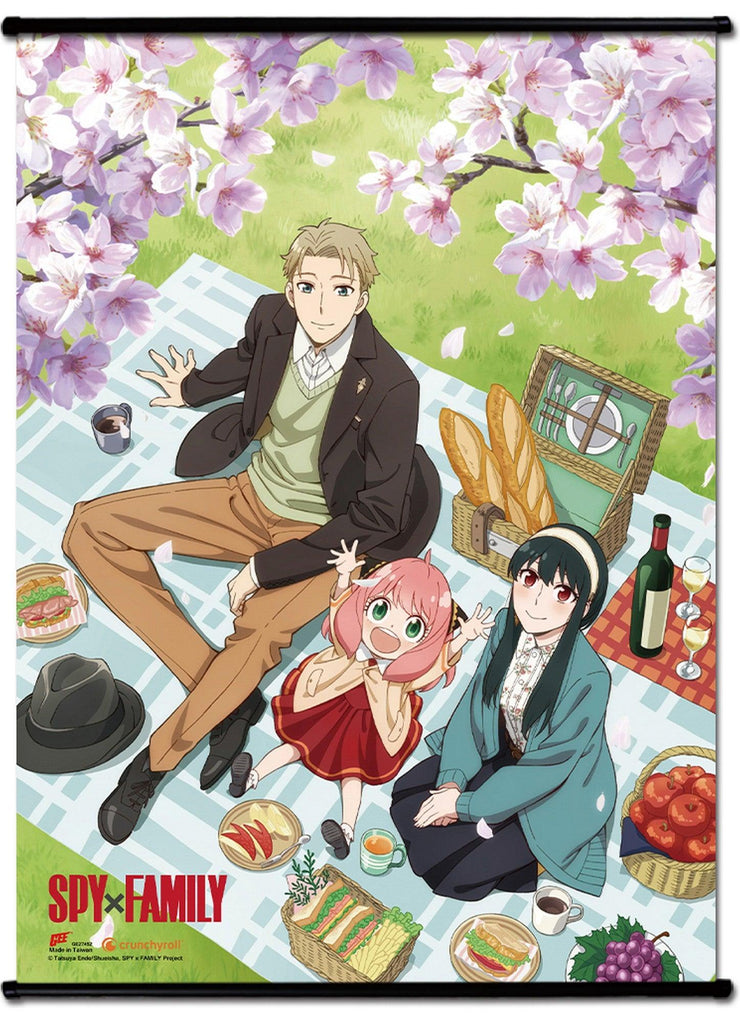 Spy X Family - Group Spring Picnic Wall Scroll