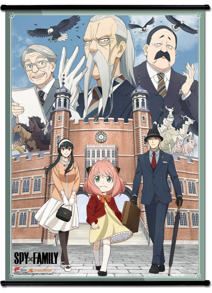 Spy X Family - Big Group Wall Scroll