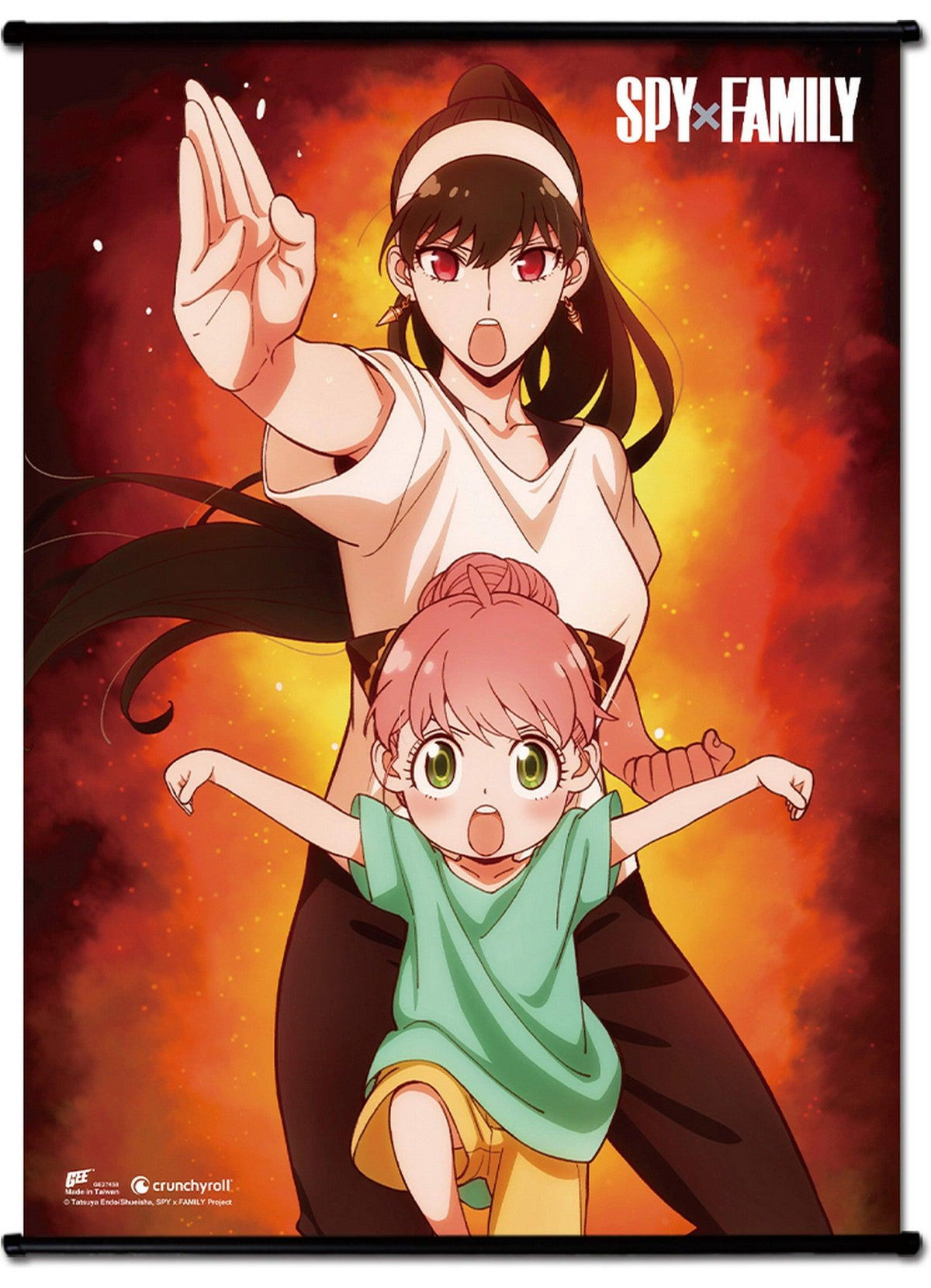 Spy X Family - Anya Forger & Yor Forger Wall Scroll