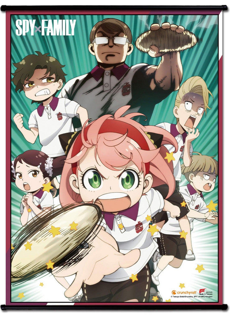 Spy X Family - Group Anya Forger's Gym Class Wall Scroll