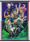 Jojo S5 Stone Ocean - Jolyne Cujoh & Emporio Alnino Group Wall Scroll