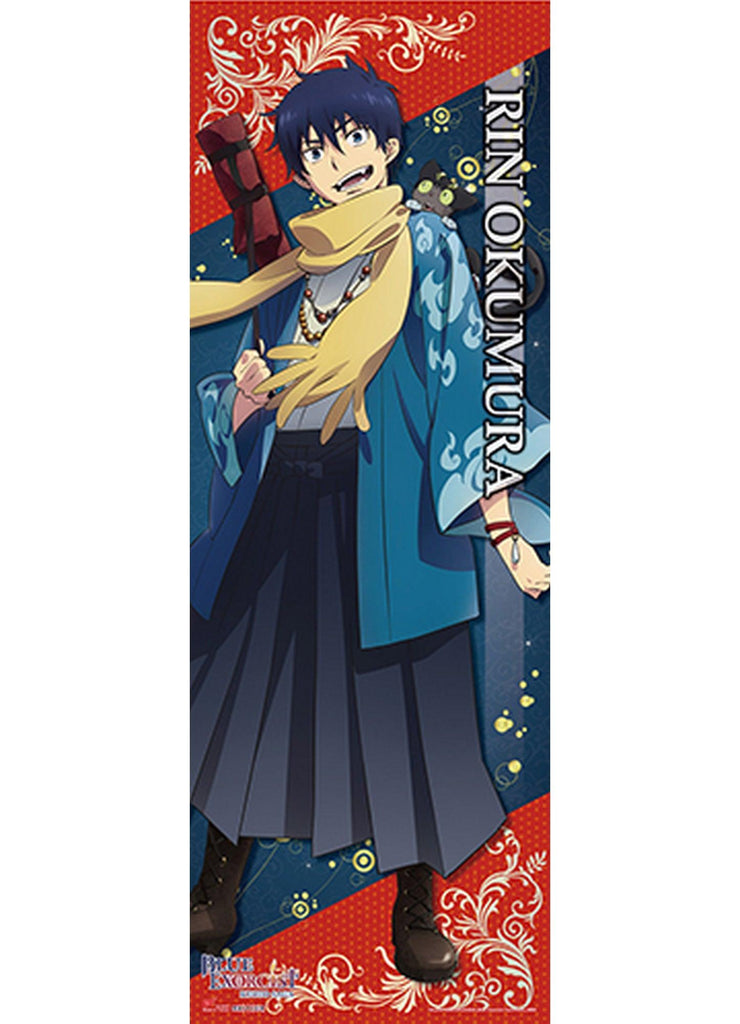 Blue Exorcist Kyoto Saga - Rin Okumura Human Size Wall Scroll - Great Eastern Entertainment