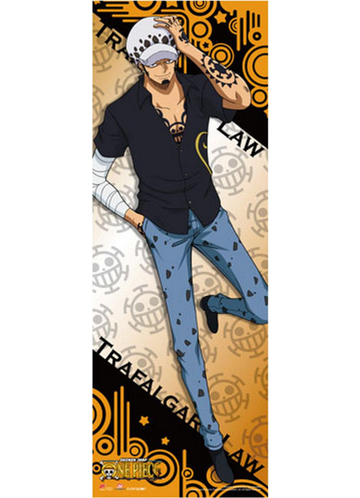 One Piece - Trafalgar D. Water Law 2017 Human Size Se Wall Scroll - Great Eastern Entertainment