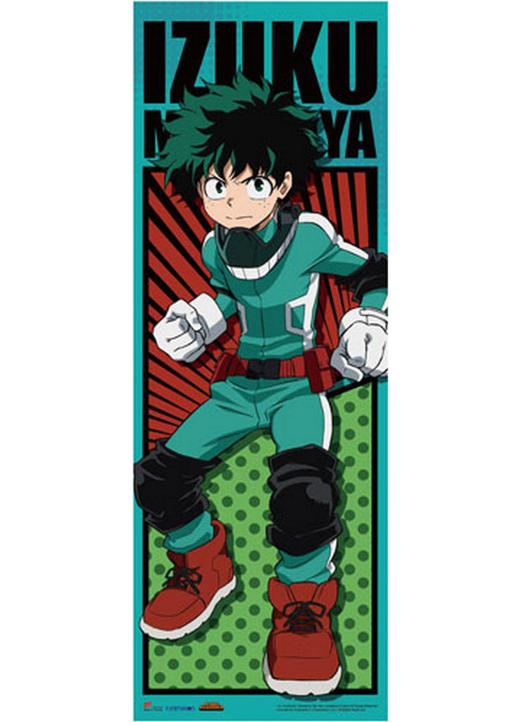 My Hero Academia - Midoriya Izuku "Deku" Battle Suit Human Size Se Wall Scroll - Great Eastern Entertainment