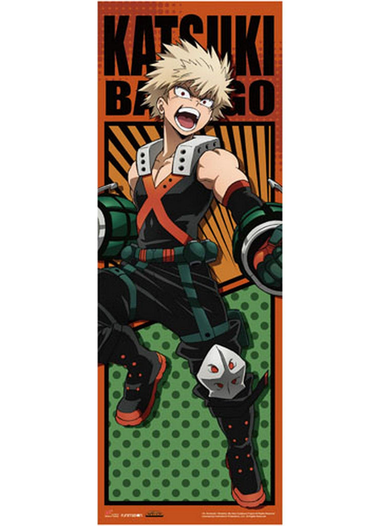 My Hero Academia - Katsuki Bakugo Battle Suit Human Size Se Wall Scroll - Great Eastern Entertainment