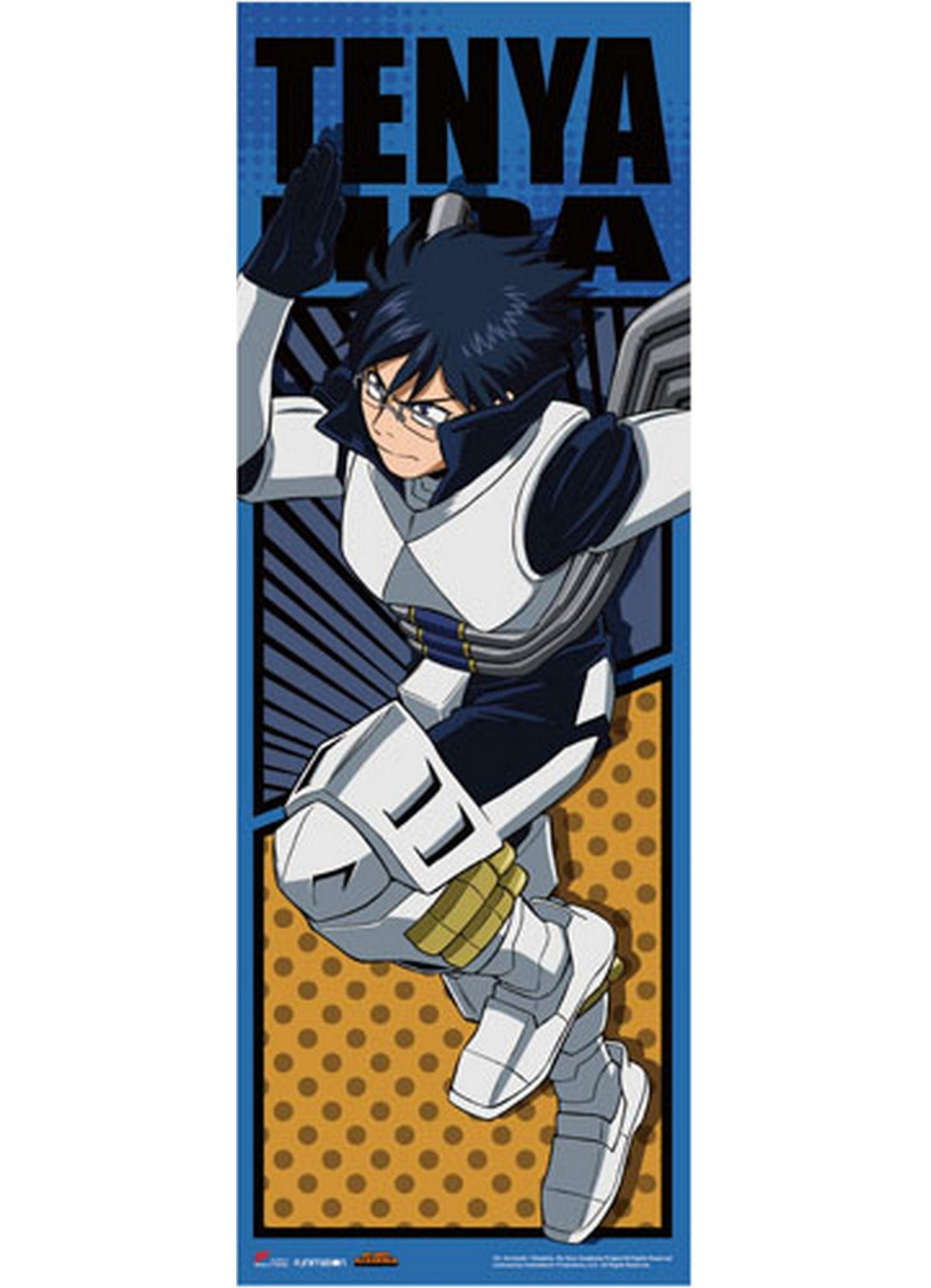 My Hero Academia - Iida Tenya "Ingenium" Battle Suit Human Size Se Wall Scroll - Great Eastern Entertainment