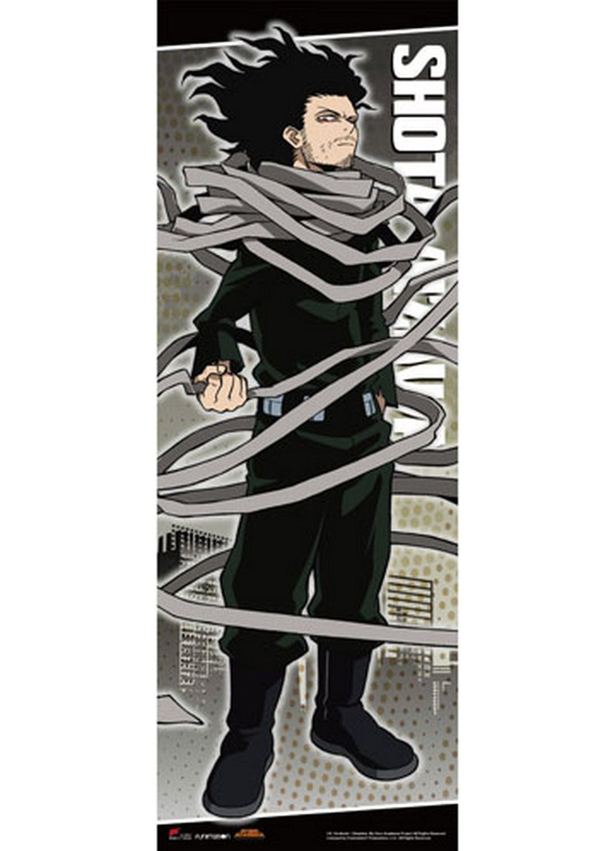 My Hero Academia - Shota Aizawa "Eraser Head" Human Size Se Wall Scroll - Great Eastern Entertainment