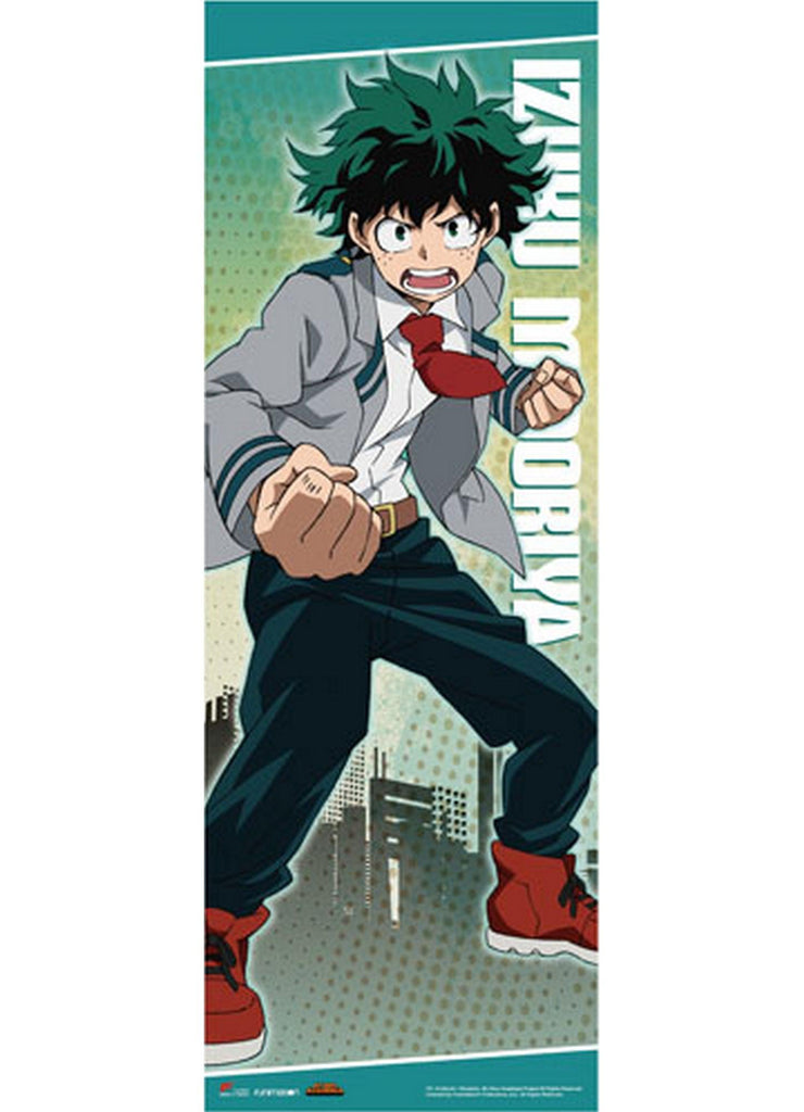 My Hero Academia - Midoriya Izuku "Deku" Uniform Human Size Se Wall Scroll - Great Eastern Entertainment