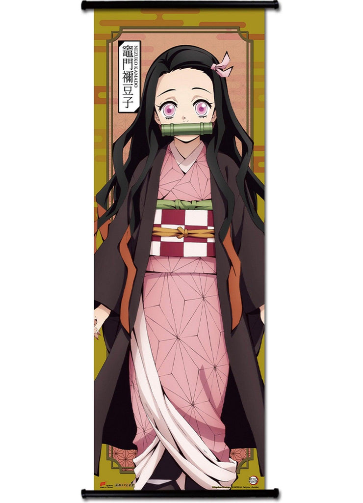 Demon Slayer - Nezuko Kamado Human Size Se Wall Scroll