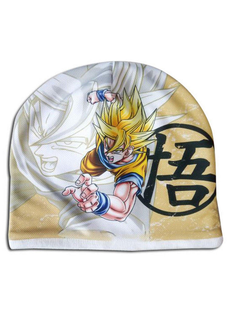 Dragon Ball Z - Super Saiyan Son Goku Sublimation Beanie - Great Eastern Entertainment