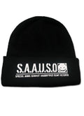 Assassination Classroom - White S.A.A.U.S.O. Logo Beanie - Great Eastern Entertainment