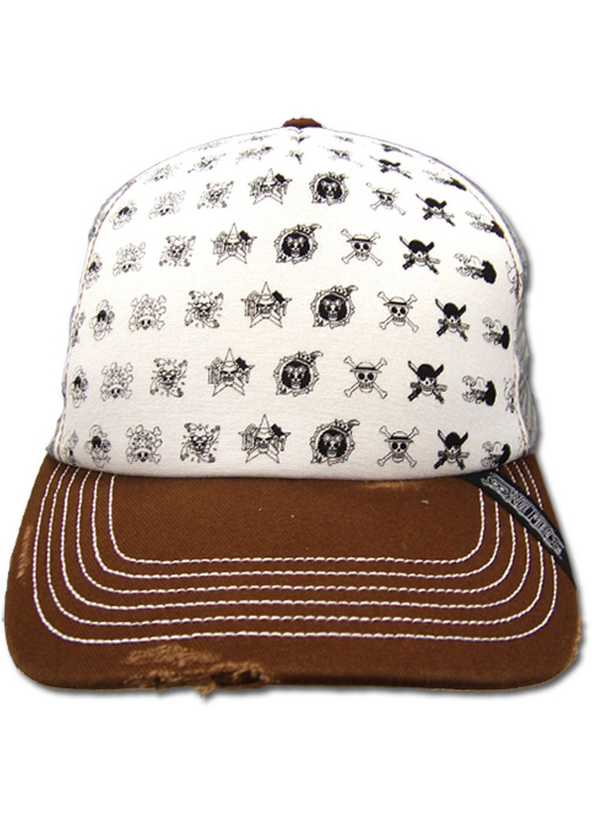 One Piece - Skull Icon Pattern Trucker Cap - Great Eastern Entertainment