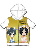Black Butler - SD Cow Ciel Phantomhive And Sebastian Michaelis Sublimated Hoodie