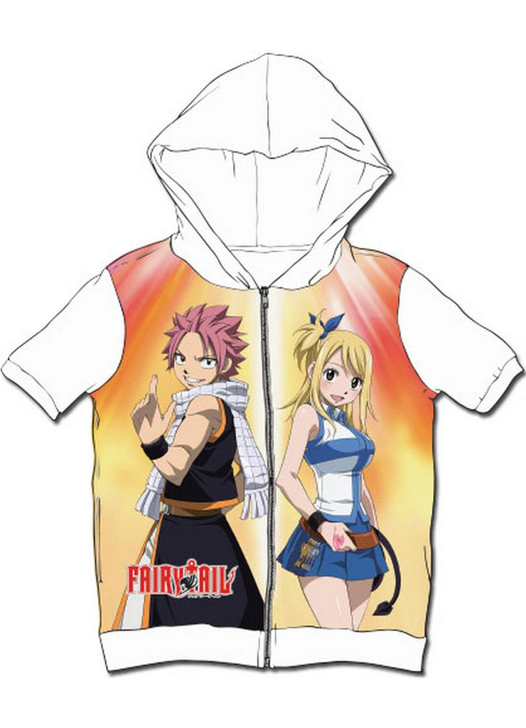 Fairy Tail - Natsu Dragneel And Lucy Heartfilia Sublimation Hoodie