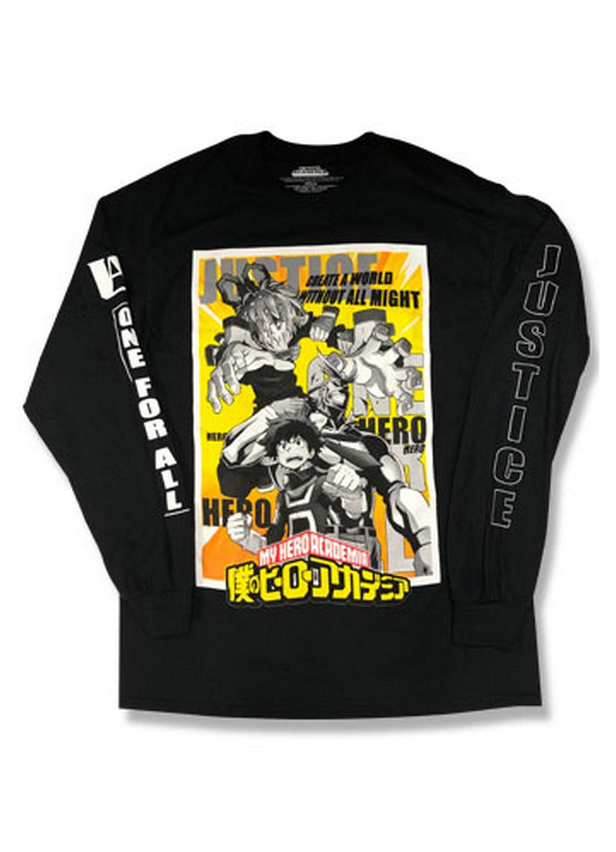 My Hero Academia - Group Men's Long Sleeve Shirt