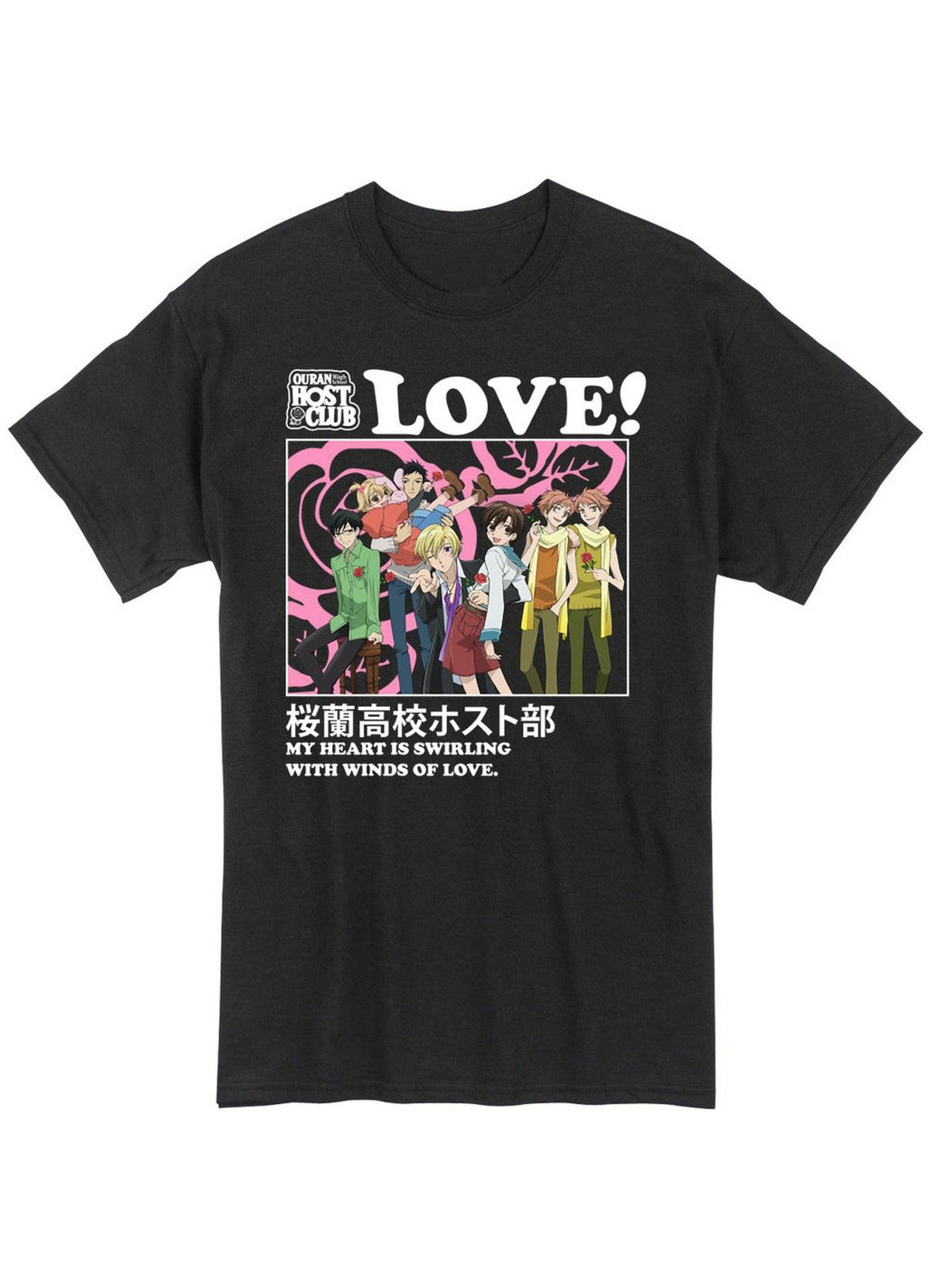 Ouran High School Host Club - Winds Of Love Men's T-Shirt