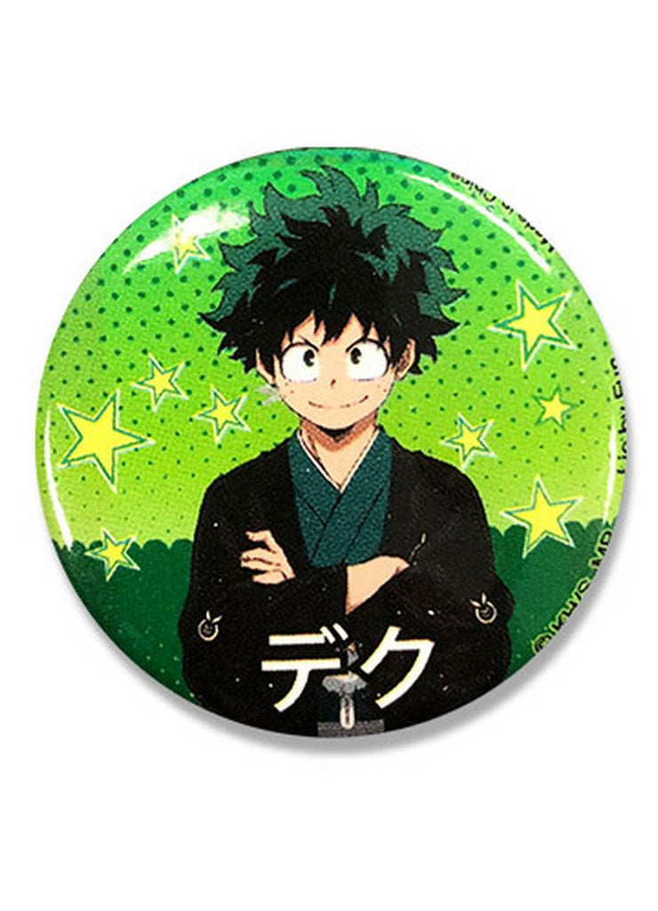 My Hero Academia S2 - Midoriya Izuku "Deku" Button 1.25" - Great Eastern Entertainment