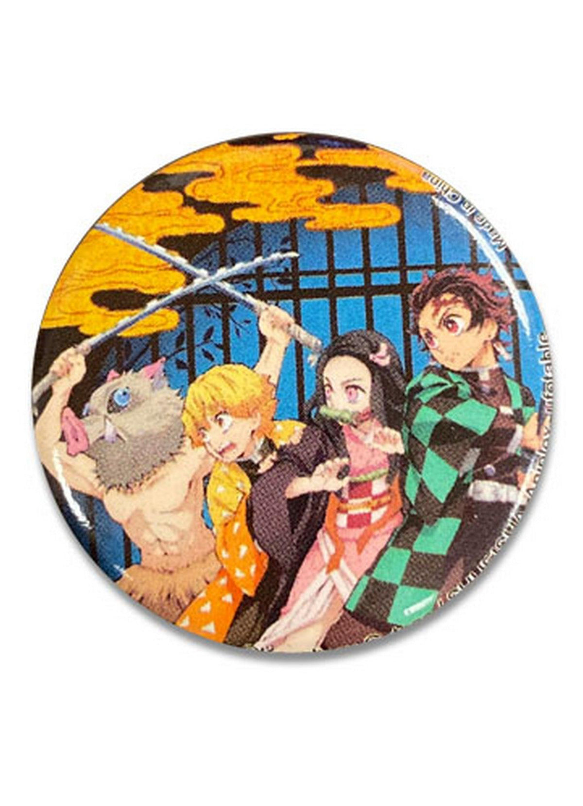 Demon Slayer - Group 2 Button 1.25" - Great Eastern Entertainment
