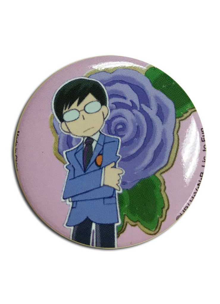 Ouran High School Host Club - SD Kyoya Ootori Button 1.25" - Great Eastern Entertainment