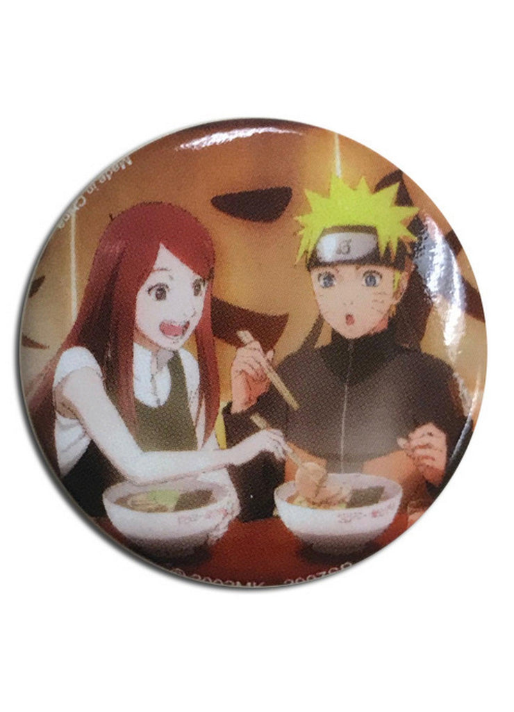 Naruto Shippuden- Naruto & Mom Ramen Button 1.25"