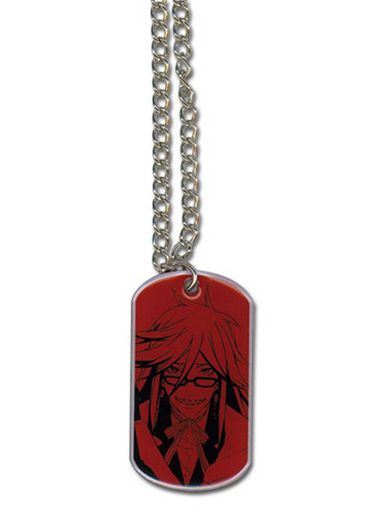 Black Butler - Grell Sutcliff Dogtag Necklace - Great Eastern Entertainment