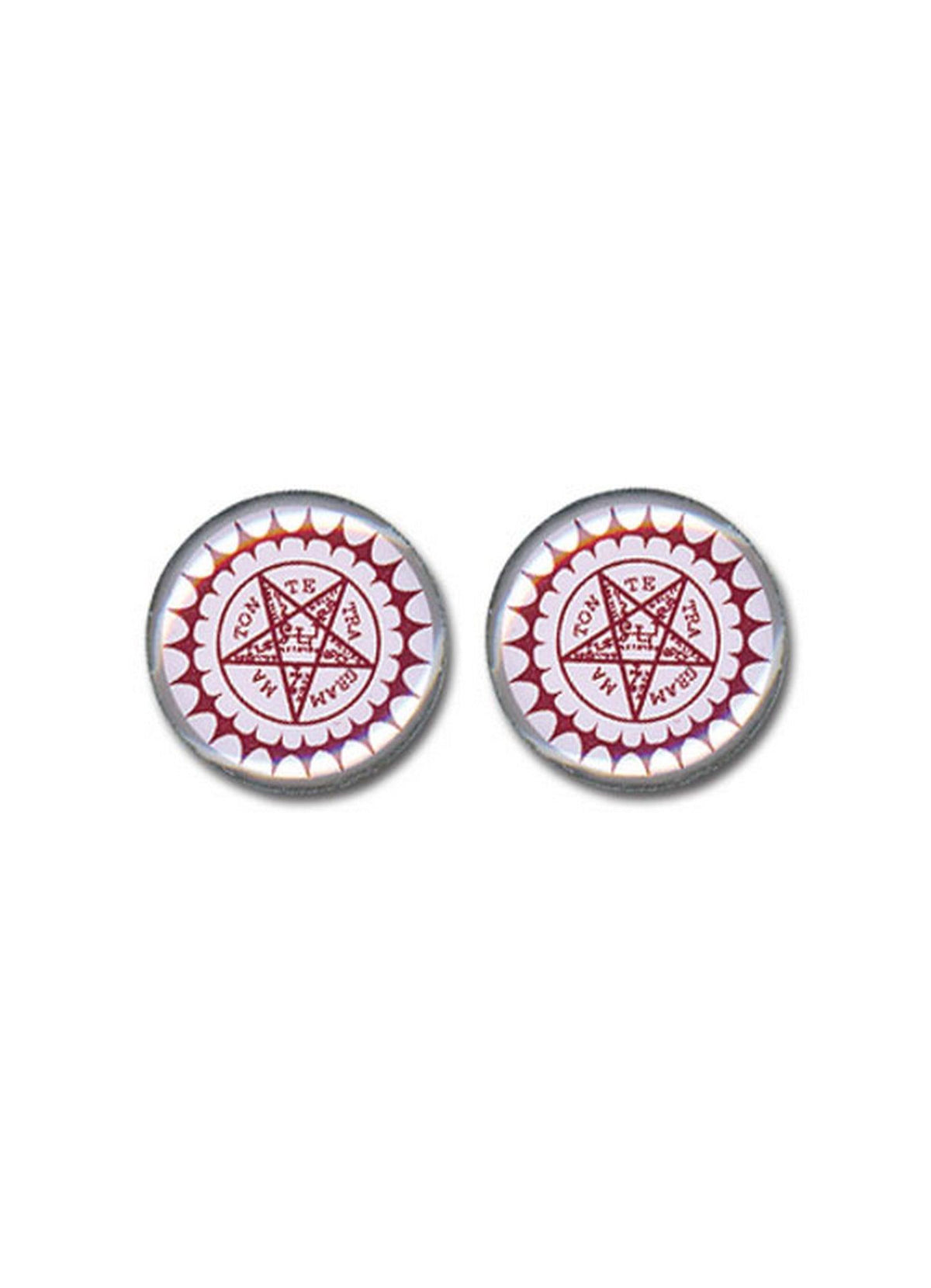 Black Butler - Pentacle Earrings - Great Eastern Entertainment