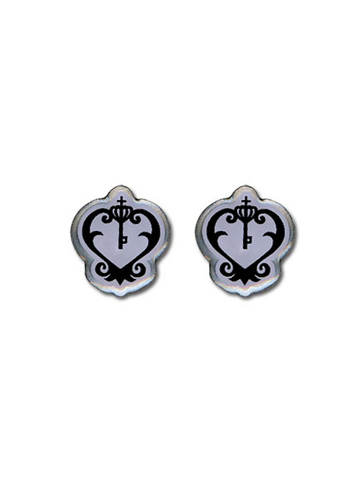 Black Butler - Sebastian Michaelis's Watch Emblem Earrings - Great Eastern Entertainment