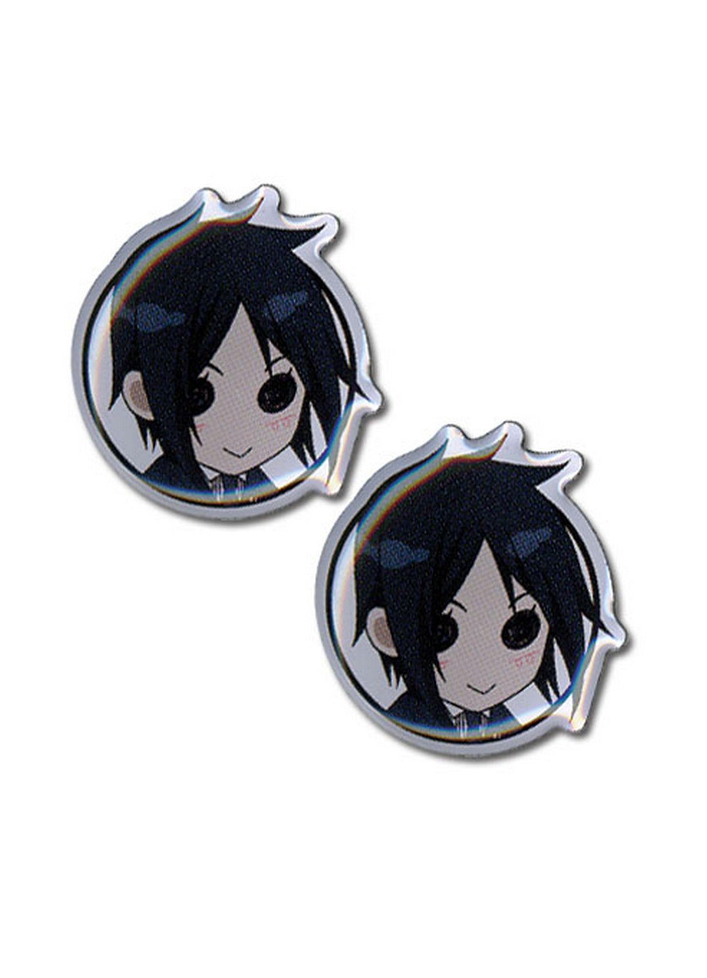 Black Butler - SD Sebastian Michaelis Earrings - Great Eastern Entertainment