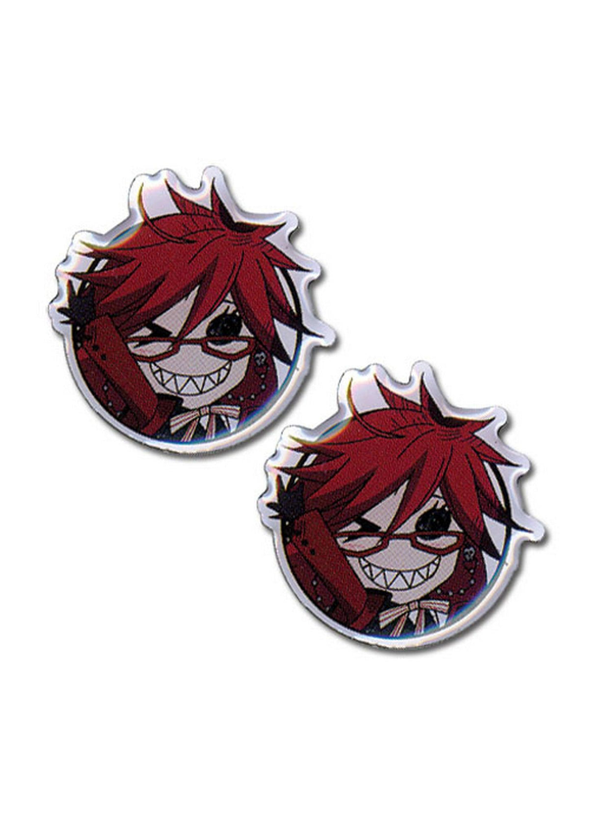 Black Butler - SD Grell Sutcliff Earrings - Great Eastern Entertainment