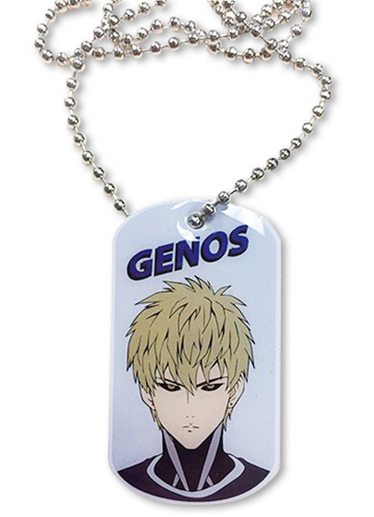 One Punch Man - Genos Metal Dog Tag Necklace - Great Eastern Entertainment