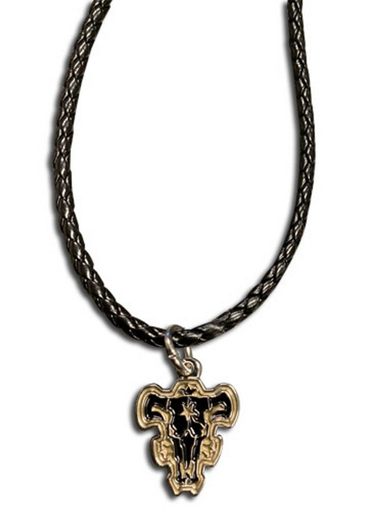 Black Clover - Black Bull Leather Necklace - Great Eastern Entertainment