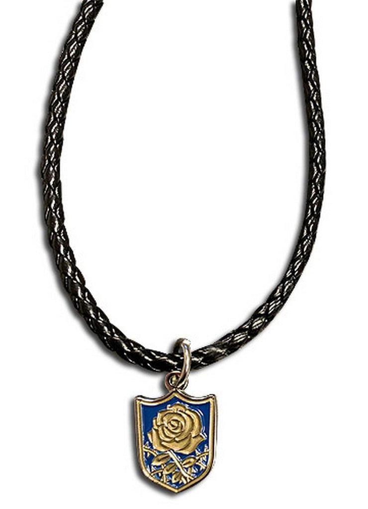 Black Clover - Blue Rose Knights Leather Necklace - Great Eastern Entertainment
