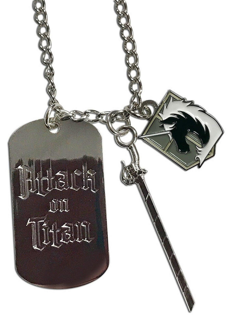Attack On Titan - Military Police Multicharm Necklace