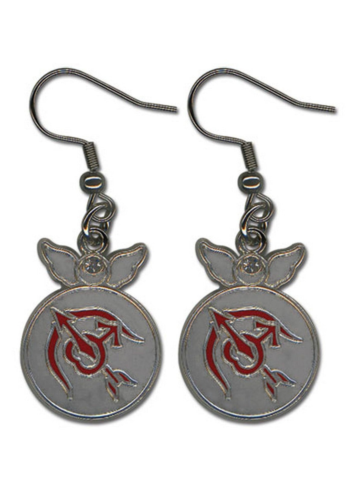 Sailor Moon Super S - Mars Change Rod Earrings - Great Eastern Entertainment