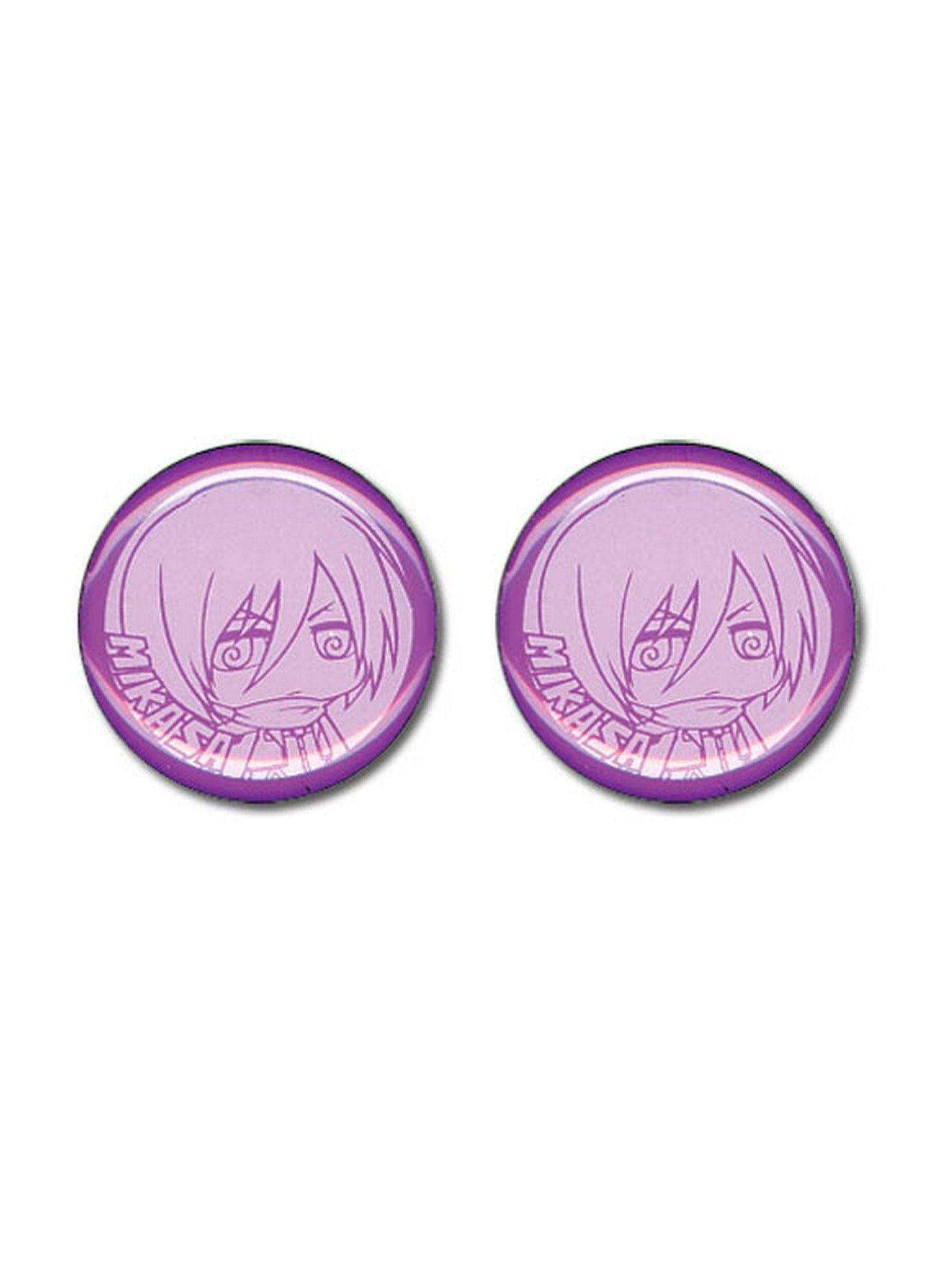 Attack on Titan - Mikasa Ackerman Earrings - Great Eastern Entertainment