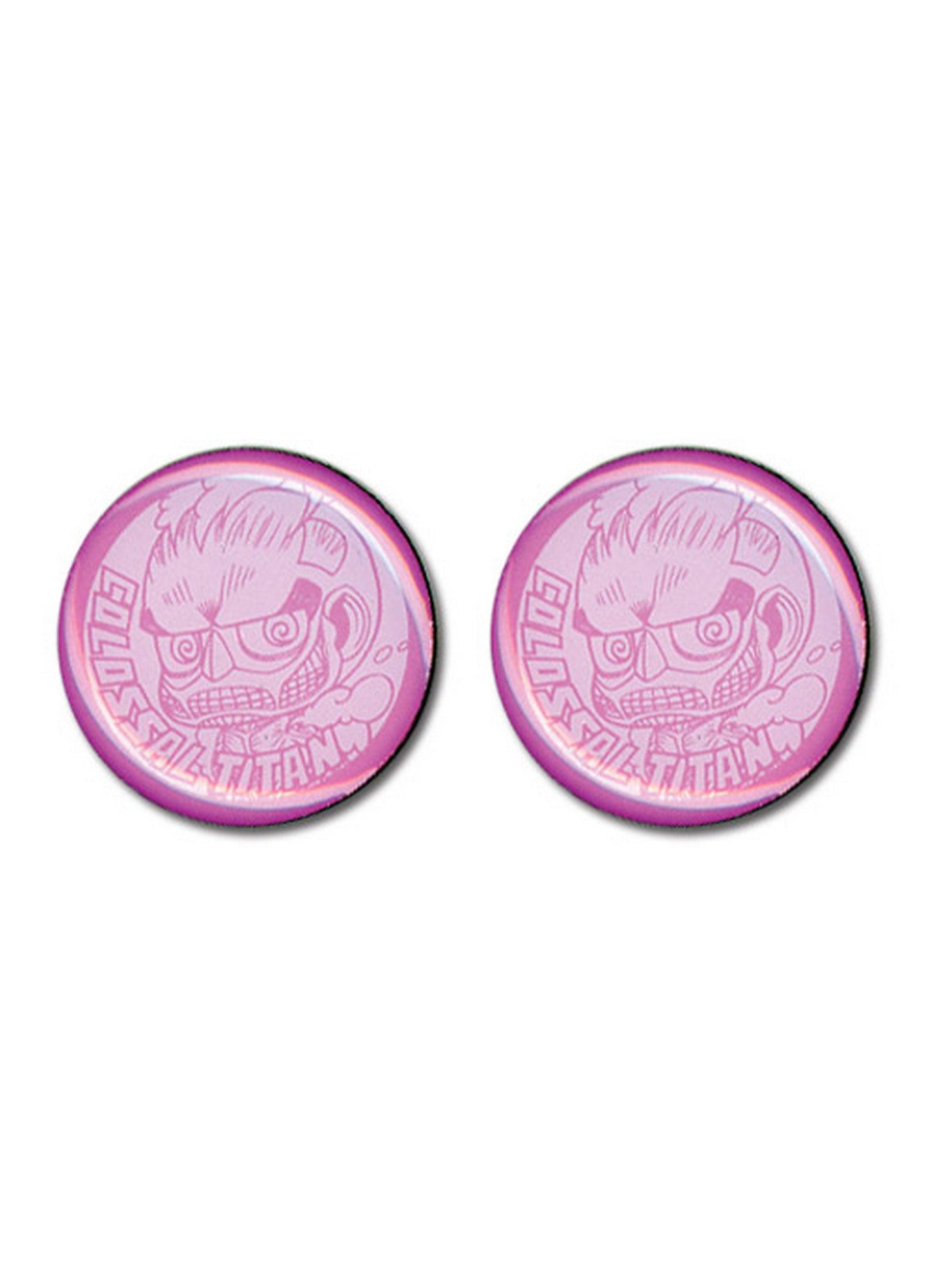 Attack on Titan - Colossal Titan Earrings - Great Eastern Entertainment
