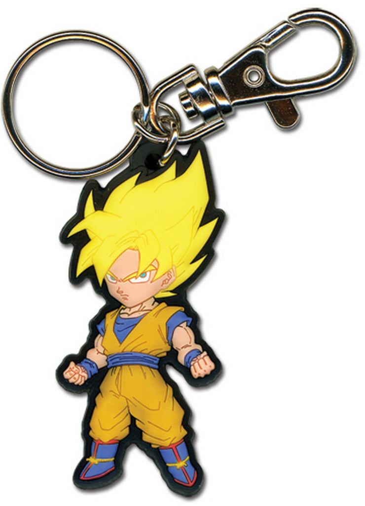 Dragon Ball Z - Super Saiyan Son Goku PVC Keychain - Great Eastern Entertainment