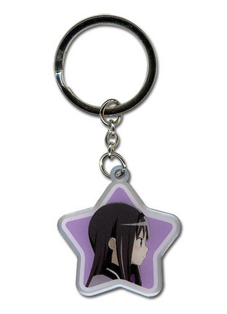 Madoka Magica Movie - Homura Akemi Metal Keychain - Great Eastern Entertainment