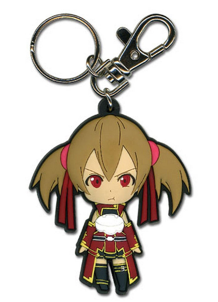 Sword Art Online - Angry Silica SD PVC Keychain - Great Eastern Entertainment