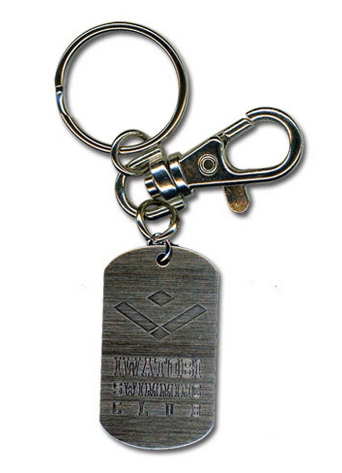 Free! - Iwatobi Swimming Club Dog Tag Keychain - Great Eastern Entertainment