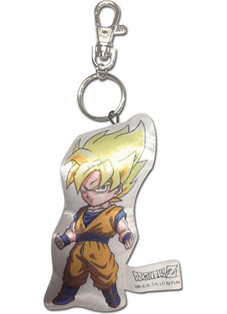 Dragon Ball Z - SD Super Saiyan Son Goku Plush Keychain 4"H