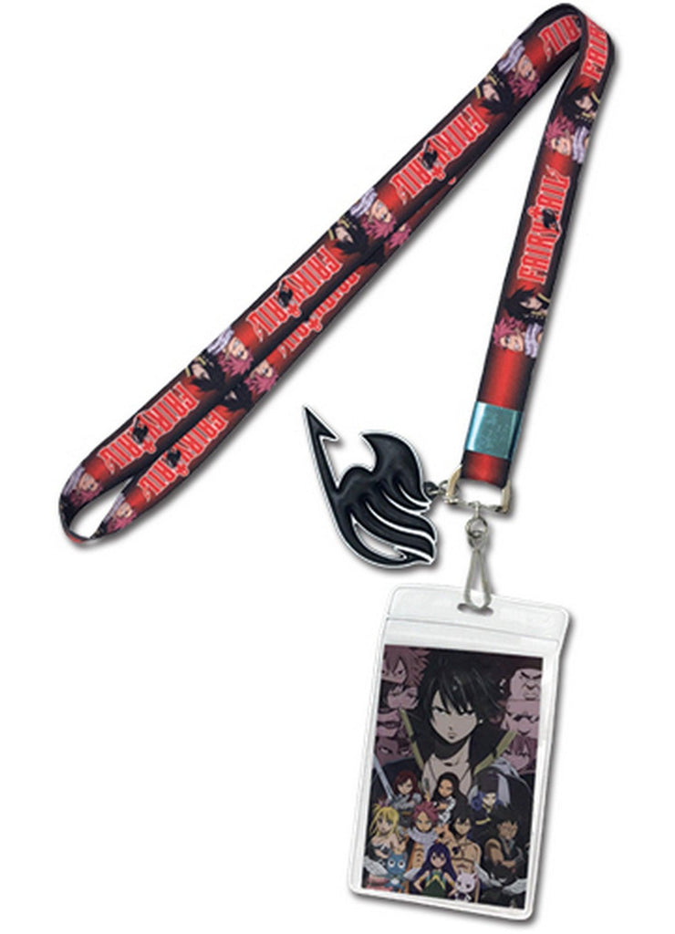 Fairy Tail - Natsu Dragneel And Zeref Lanyard - Great Eastern Entertainment