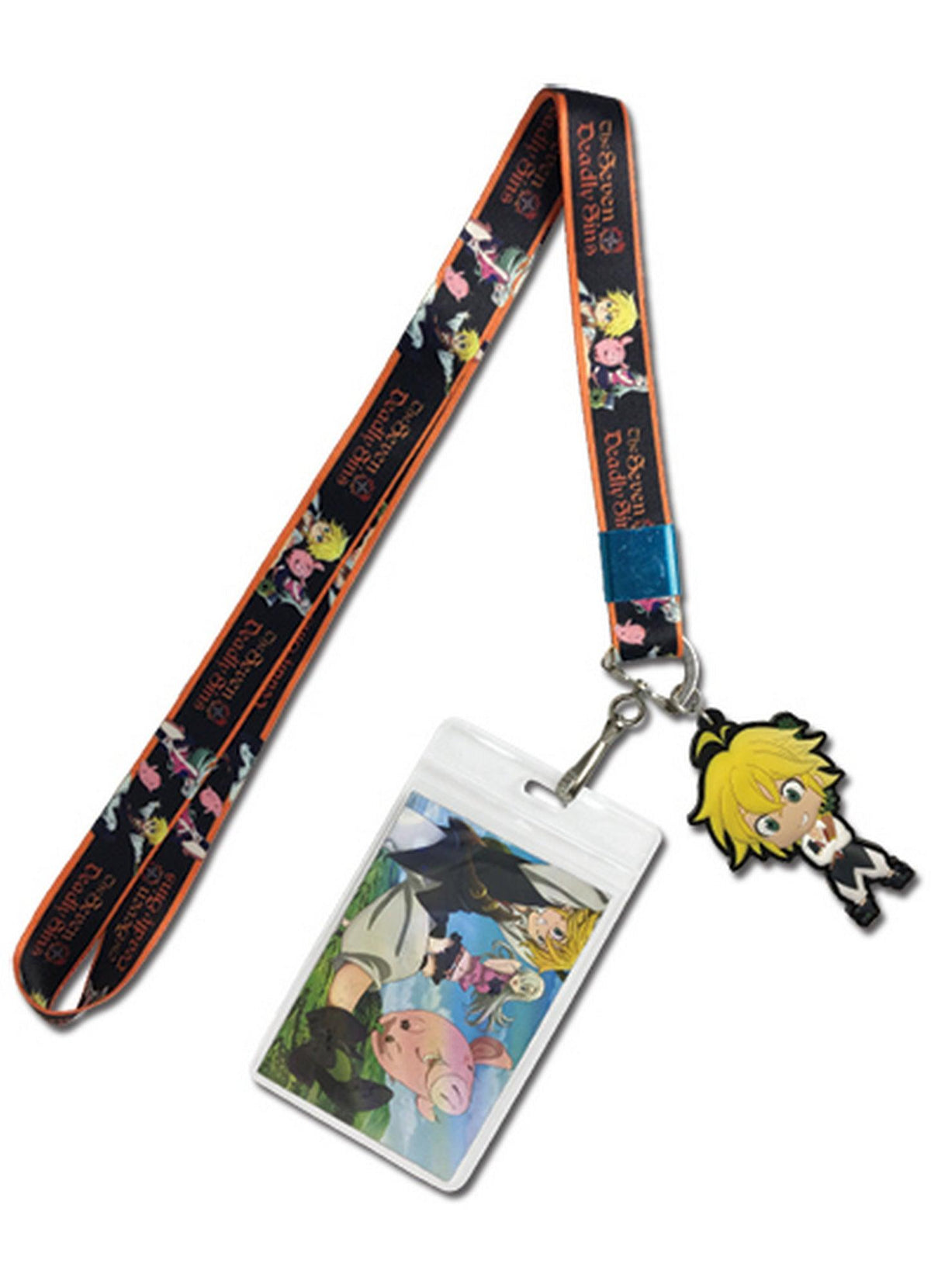 The Seven Deadly Sins - Meliodas, Elizabeth, & Hawk Lanyard - Great Eastern Entertainment