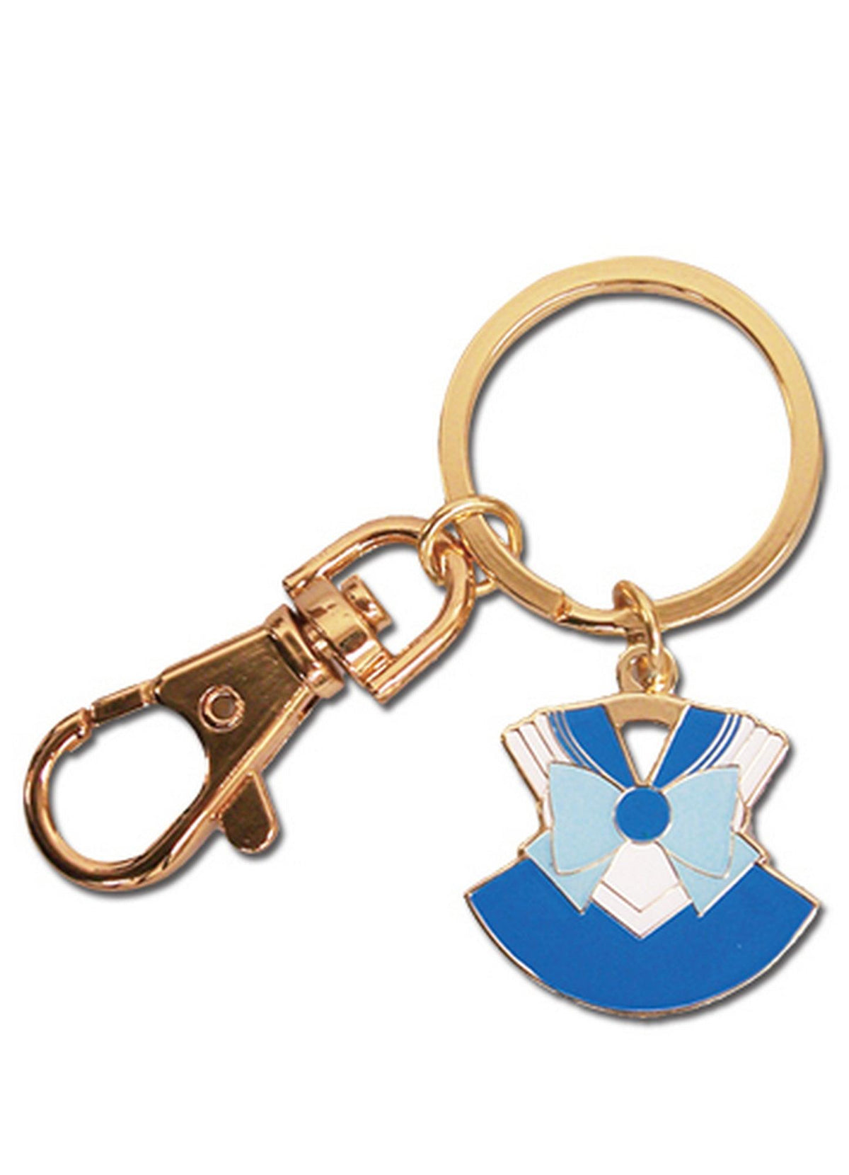 Sailor Moon R - Sailor Mercury Costume Metal Keychain - Great Eastern Entertainment