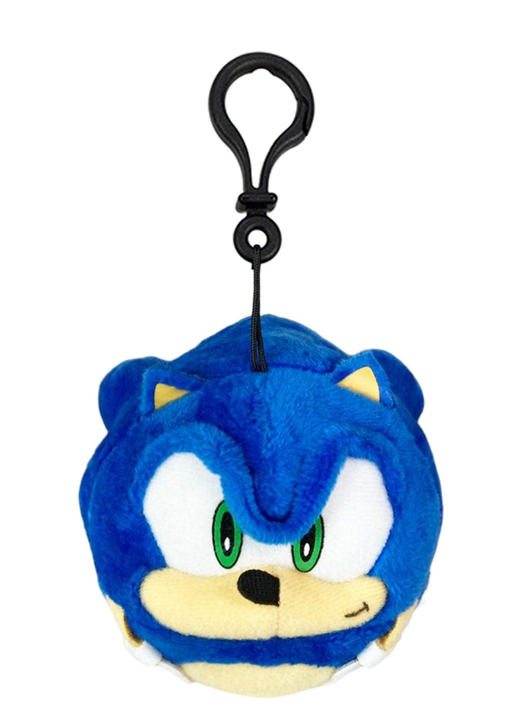 Sonic The Hedgehog- Sonic Ball Plush 02 Keychain 3.5"H