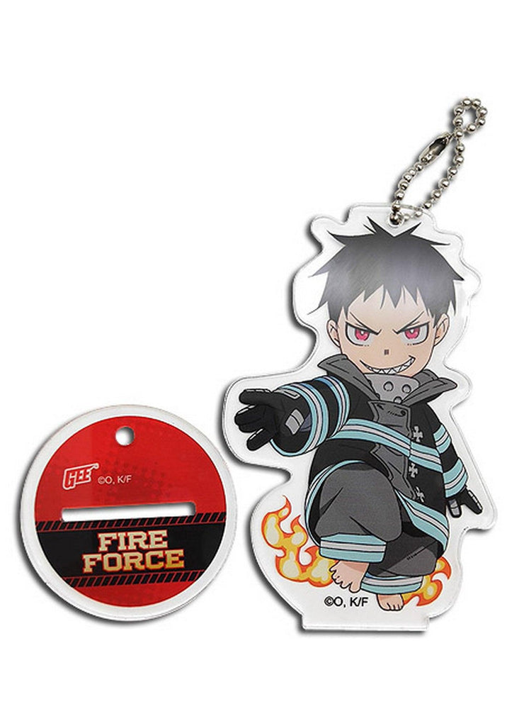 Fire Force - SD Shinra Kusakabe Acrylic Keychain - Great Eastern Entertainment