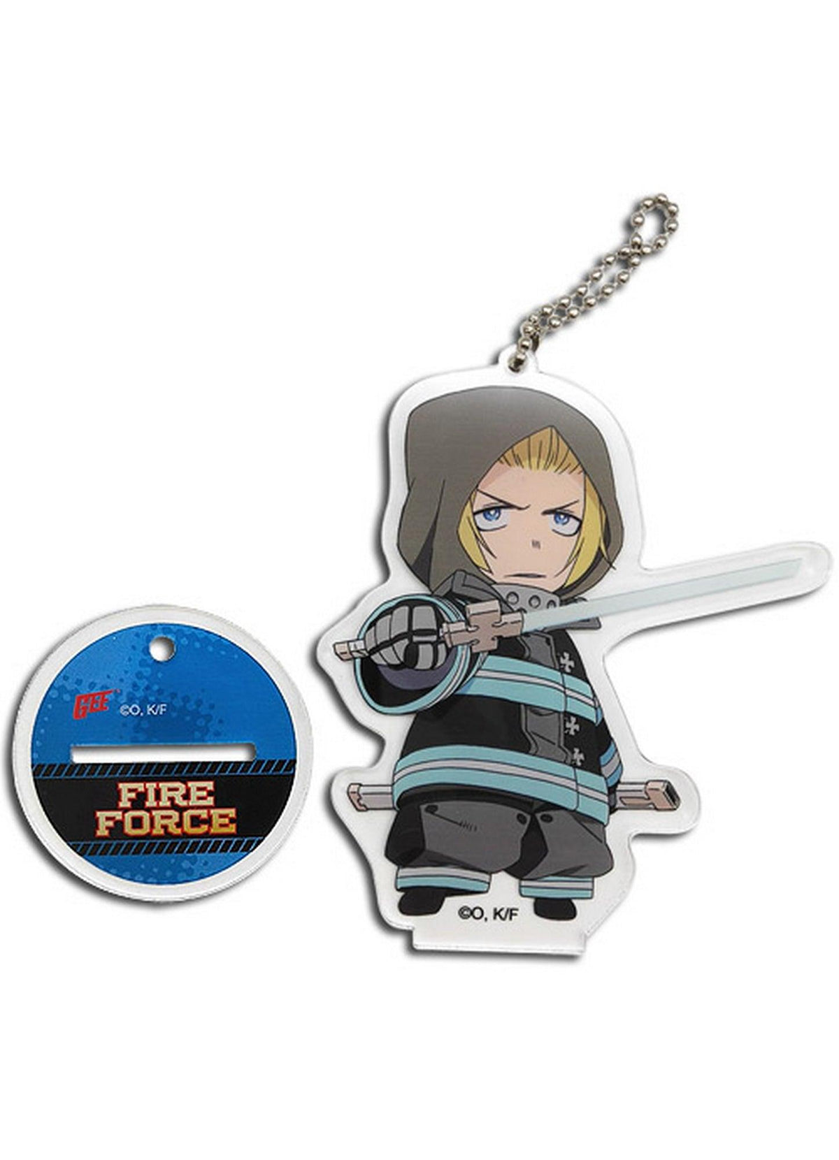 Fire Force - SD Arthur Boyle Acrylic Keychain - Great Eastern Entertainment