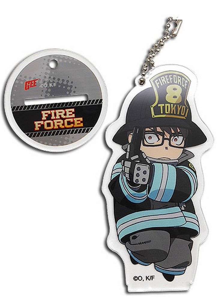 Fire Force - SD Takehisa Hinawa Acrylic Keychain - Great Eastern Entertainment