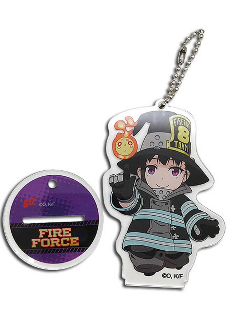 Fire Force - SD Maki Oze Acrylic Keychain - Great Eastern Entertainment